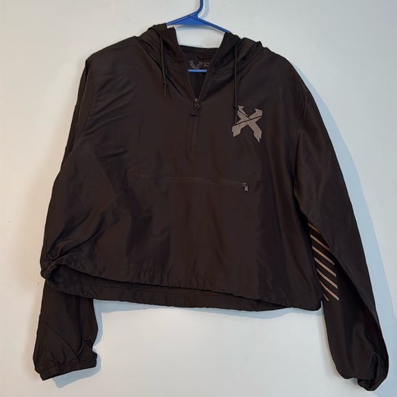 Excision Cropped Windbreaker - Picture 1 of 4